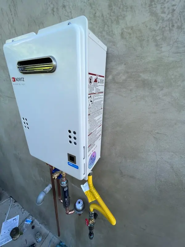 Tankless water heater installation for Weirtown homes